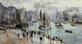 Barcos pesqueros que salen del puerto de Le Havre Claude Monet
